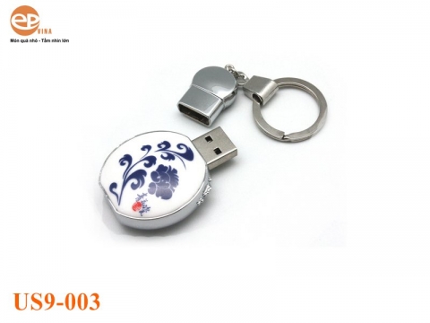 USB sứ 003 - Sản xuất và in logo theo yêu cầu