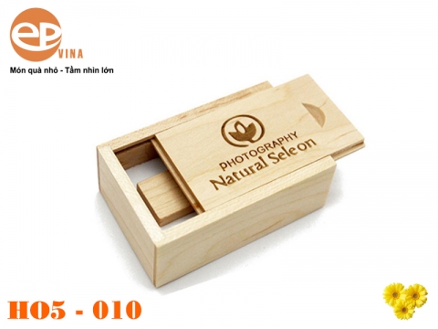 Hộp đựng USB gỗ 10 - Làm hộp đựng USB theo yêu cầu tại EPVINA