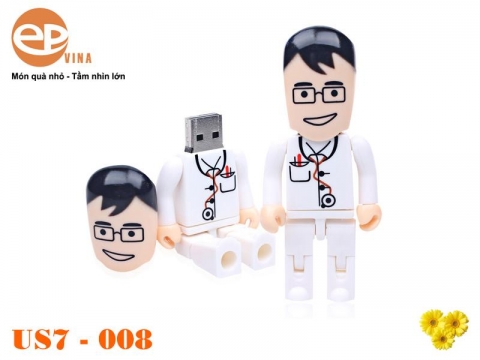 USB-VCS-08 - Sản xuất USB quà tặng quảng cáo