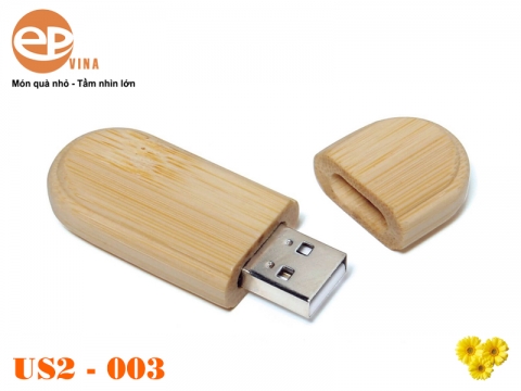 USB-VG-03 - Sản xuất USB gỗ làm quà tặng quảng cáo giá rẻ