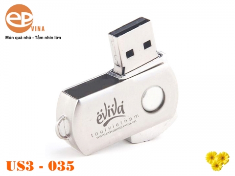 USB kim loại - Sản xuất USB kim loại làm quà tặng quảng cáo