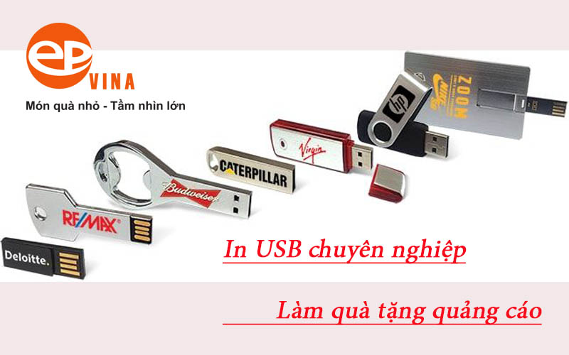 In logo lên USB theo yêu cầu