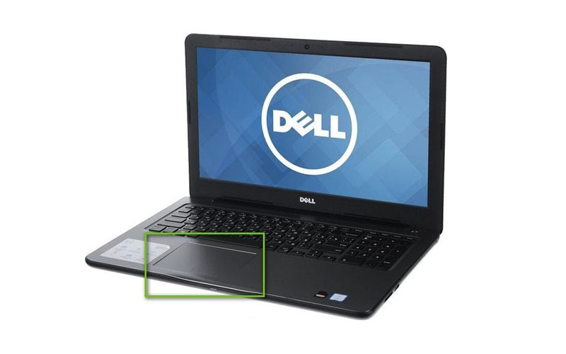 Hình ảnh mô tả cho các bạn thấy Dell touchpad là gì
